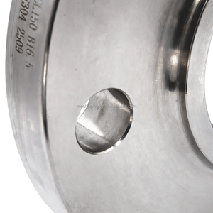 Geschweißter Stahlrohrflansch mit Nabe (SO-Flansch), Kohlenstoffstahl, Klasse 150/PN16 - Product Image 4