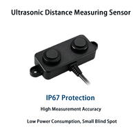 NOVA IP67 Capteur de niveau ultrasonique étanche haute précision 3 cm pour AGV/AMR avec sortie UART pour détection d'obstacles