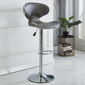 Diskon besar kursi putar Modern Bar yang dapat disesuaikan kursi Bar tinggi untuk meja Bar dan Pulau dapur - Product Image 6