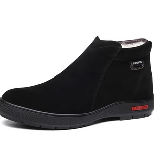 <span class=keywords><strong>Scarpe</strong></span> <span class=keywords><strong>Invernali</strong></span> da <span class=keywords><strong>Uomo</strong></span> in Pelle Scamosciata con Chiusura a Cerniera, Traspiranti, Fodera in Peluche Spesso, Resistenti all'Abrasione - Taglie Disponibili 45-47 - Product Image 5