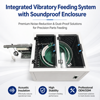 Hochpräziser Vibrationsförderer mit Akustikabdeckung Integriertes Lineares Zuführsystem für Automatisierte Produktionslinien
