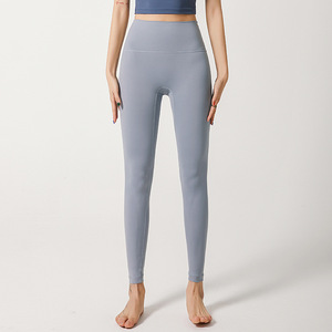 SKL personnalisé nouveau <span class=keywords><strong>Lulu</strong></span> Design aligner été nu Gym Sport Fitness pantalon Yoga Leggings pour les femmes - Product Image 3