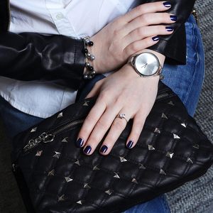 COHEALI Pcs Silver Pyramid Spike Flatback <b>Studs</b> In Metal Rivet <b>Studs</b> For Leathercraft DIY Clothing <b>Bags</b> Shoes Belt Accessories - Product Image 3