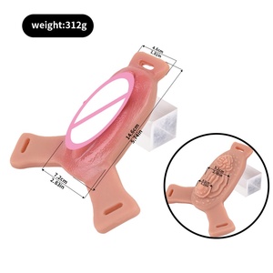 FAAK Vibrador con Forma de Vagina, Estimulador de Fricción, Simulador de Coño Realista, Juguetes Sexuales para Lesbianas - Product Image 2