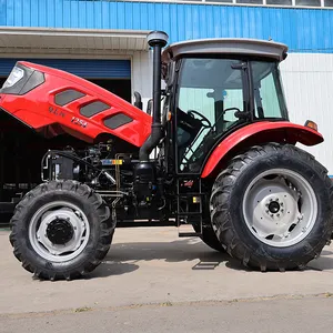 2023 Offre Spéciale grande ferme 130HP 4WD tracteur à roues Agricola 130 HP 4X4 tracteur agricole tracteurs agricoles avec cabine au Pérou