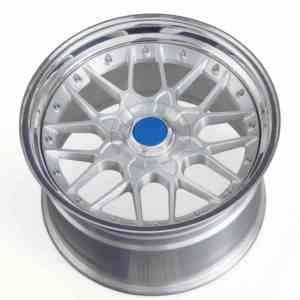 Juego de 2 Ruedas Bku 5x120 de 17, <span class=keywords><strong>18</strong></span> y 19 Pulgadas, <span class=keywords><strong>Llantas</strong></span> de Aleación con Cara Plateada para <span class=keywords><strong>BMW</strong></span> E30 E36 <span class=keywords><strong>E46</strong></span> E90 E91 E92 E93 F30 F80 F82 F87 RS2 - Product Image 5