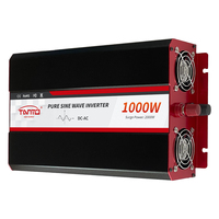 Technologie avancée onduleur entrée cc 12v 24v 48v sortie ca 110v 220V 1000w onduleur de système d'énergie solaire