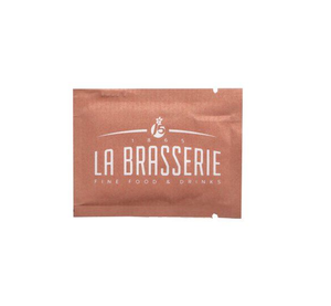 Lingettes humides pour les <span class=keywords><strong>mains</strong></span>, emballées individuellement, pour la restauration rapide, dans un emballage en <span class=keywords><strong>papier</strong></span> biodégradable - Product Image 1