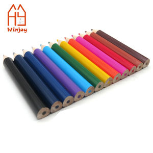 <span class=keywords><strong>Crayon</strong></span> <span class=keywords><strong>de</strong></span> couleur Fat print pour enfants, crayons courts <span class=keywords><strong>de</strong></span> couleur Jumbo et <span class=keywords><strong>de</strong></span> Triangle pour âge préscolaire, tout-petits et débutants, crayons <span class=keywords><strong>de</strong></span> couleur pour enfants - Product Image 5