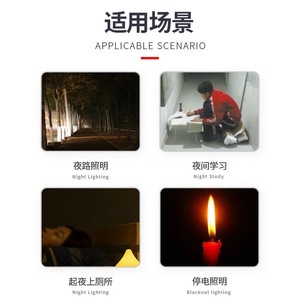 ไฟฉาย LED 1228 แบตเตอรี่แห้ง พลาสติก ABS สำหรับใช้งานกลางแจ้ง ขนาดเล็ก พกพาสะดวก แสงสีขาว - Product Image 3
