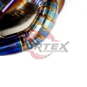 ระบบท่อไอเสียแบบ Catback พร้อมวาล์ว Vortex Blue Burnt Titanium สำหรับ Dodge Challenger SRT Hellcat Scat Pack 5.7L 6.4L 6.2L V8 Kit - Product Image 4
