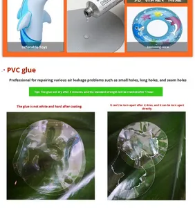 Pegamento Adhesivo de PVC para Juguetes Inflables, Colchoneta de Agua, Cama de Aire, Cojín de Aire, Anillo de Natación Pequeño, Reparación de Piscinas - Product Image 6