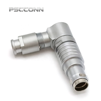 Connecteur industriel étanche IP68 PSCCONN série T 1T 4 broches à verrouillage automatique Push-Pull, BFSG.1T.304.CPARC52, BFSG.1T.304.CPARC52Z