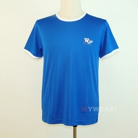 T-shirts bleu roi pour hommes, manches courtes, col rond, vêtements décontractés, t-shirts pour hommes, vierges pour impression personnalisée de logo, créez votre marque