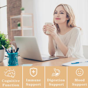 Cápsulas de Melena de León, Suplemento Alimenticio Más Vendido, 120 Unidades, Extracto de Hongo en Polvo para Mejorar la Cognición y la Salud Cerebral - Product Image 5