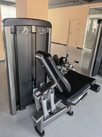 Machine d'extension des jambes à charge par poulie de qualité professionnelle, équipement de fitness commercial robuste pour l'entraînement des quadriceps, conception ergonomique