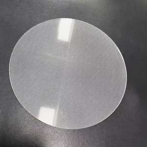 Carving Lines <b>Ring</b> Shaped Light Guide <b>Plate</b> (LGP) 8 cm Diameter LED Backlight Customizable for Nightstand Touch Lamp Rina Tech - Product Image 3