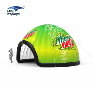 Gonfiabili pubblicitari tenda cupola in tessuto Oxford antivento sole leggeri organizzatori espositori eventi sportivi - Product Image 3
