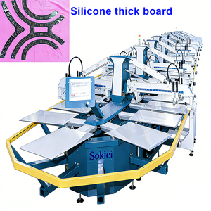 Macchina Serigrafica Ovale Digitale Automatica Multicolore per T-shirt con Automazione Sistemaica - Product Image 3