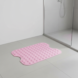 Tapis de bain et de douche en PVC, résistant à l'eau, antidérapant, fin, adapté aux animaux domestiques, pour une stabilité accrue et une sécurité quotidienne dans les zones humides - Product Image 1