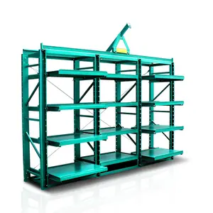 Drawer shelves full open thickened load-bearing mold storage rack shelves adjustable heavy-duty mold shelves