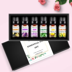 Set regalo per aromaterapia da 10ML di <span class=keywords><strong>olio</strong></span> <span class=keywords><strong>essenziale</strong></span> di gelsomino all'arancia dolce alla lavanda puro e naturale - Product Image 2