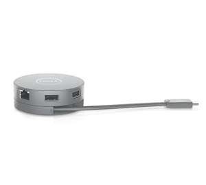 Hub de voyage USB-C 7-en-1 en métal avec Ethernet Gigabit DA310, station d'accueil et <span class=keywords><strong>adaptateur</strong></span> secteur 90W <span class=keywords><strong>pour</strong></span> USB 2.1, garantie 3 ans, en stock - Product Image 2
