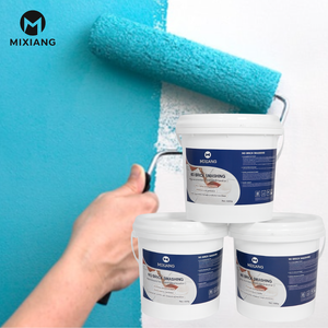 Peinture imperméable en matériau acrylique respectueux de l'environnement, sans démolition de briques, haute qualité pour le revêtement des bâtiments, marque Mixiang - Product Image 1
