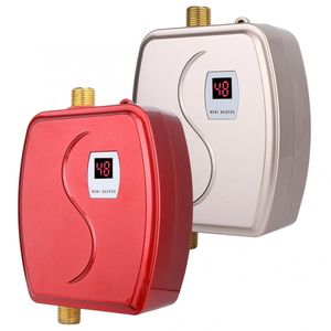 Chauffe-eau instantané sans réservoir électrique mini 3800W authentique, salle de bain, cuisine, chauffe-eau pour le lavage, appareil électroménager de cuisine - Product Image 4