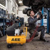 Compresseur d'air pour atelier automobile de haute qualité, portable, à entraînement direct, moteur haute puissance 1,5 CV, 220 V, fabriqué par des fabricants