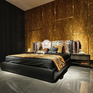 Luxury Homey Italian High-end Luxury Leopard Print Double <strong>Bed</strong>, Stylish Modern Bedroom Set Furniture, Extra-large Bedroom Set - Product Image 3