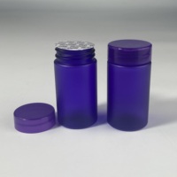Bouteille en plastique de récipient de capsules en PET de 2oz 60 ml en gros