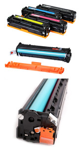 Cartouche de toner couleur CE320A(128A) CE321A(128A) <span class=keywords><strong>CE322A</strong></span>(128A) CE323A(128A) pour HP CM1415fnw 1525 Toner couleur CE320 - Product Image 2