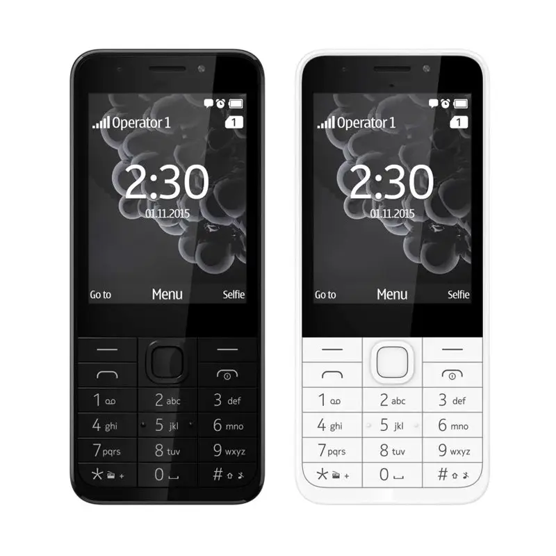 Wholesale dual sim slim feature phone 230 225 cell phone Made in Hungary