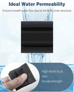 Esponja de Filtro Biológico para Acuario, Espuma de PU 10-60PPI, Carbón Activado, Corte y Procesamiento, Filtración de Agua para Peceras - Product Image 4