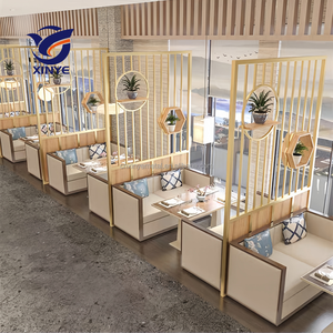 <span class=keywords><strong>ฉาก</strong></span><span class=keywords><strong>กั้น</strong></span>โลหะตกแต่งล็อบบี้ร้านอาหารหรูหรา สไตล์อาร์ตเดโค กันน้ำอเนกประสงค์ สำหรับห้อง<span class=keywords><strong>อาหาร</strong></span>และคาเฟ่ - Product Image 2