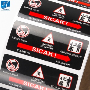 Biểu Tượng Dấu Hiệu Cảnh Báo Poly Chống Thấm Nước In Tùy Chỉnh Nhãn Dán Nguy Hiểm Chịu Nhiệt Độ Cao Nhãn Cảnh Báo Nghẹt Thở CuộN - Product Image 4