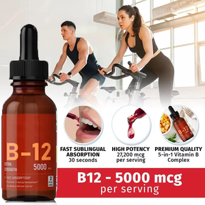 Ausreson OEM <span class=keywords><strong>Vitamine</strong></span> Liquide <span class=keywords><strong>B12</strong></span> B6 B9 en Gouttes à Boire – Prix Matière Première Suppléments <span class=keywords><strong>pour</strong></span> la Vue – <span class=keywords><strong>Vitamine</strong></span> <span class=keywords><strong>B12</strong></span> Liquide Orale - Product Image 3