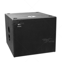 Haut-parleur gamme complète colonne de son série AL subwoofer actif 15 pouces équipement audio de scène professionnel AL454 AL456