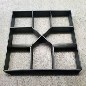 Moules en béton de chemin de chaussée de fabricant de plastique de bricolage pour le moule de pavage aléatoire de jardin - Product Image 3