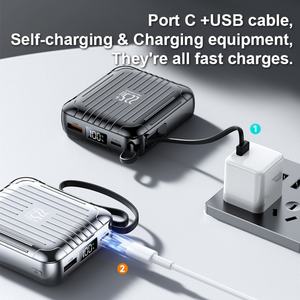 Nuevo Producto: Cargador Portátil USB Tipo C Mini de 10000 mAh con Pantalla LED Digital, Carga Rápida y Alta Capacidad - Product Image 5