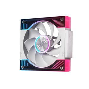 Jungle Leopard STAR BLOCK V3SE 120mm ARGB Case Fan, Modular Daisy Chain Design, Dual-Sided Infinite <b>Mirror</b> RGB Lighting, Reversi - Product Image 2