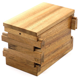 Scatola sicura-rompicapo scatola di legno con serratura misteriosa e <span class=keywords><strong>trucchi</strong></span> magici-salvadanaio ideale - Product Image 1