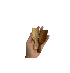 Cucharas de madera ecológicas con diseño de hoja de sequoia para fiestas de inauguración, herramientas de medición para restaurantes, hogares, hoteles y utensilios de cocina. - Product Image 4