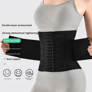 Phụ nữ có thể điều chỉnh hai lớp <span class=keywords><strong>neoprene</strong></span> eo huấn luyện viên vành đai bụng cho giảm béo bụng dưới - Product Image 2