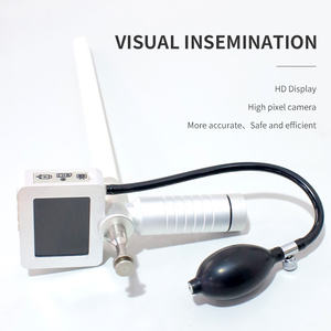 Pistolet d'insémination artificielle vétérinaire, dispositif d'insémination visuel pour porcs, vaches, moutons, bétail, avec caméra à écran HD - Product Image 5