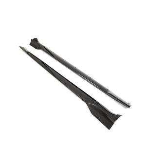 Pour Tesla Model S <span class=keywords><strong>Plaid</strong></span> 2021 + vrai FIBER de carbone Extension de jupe latérale <span class=keywords><strong>becquet</strong></span> de lèvre - Product Image 4