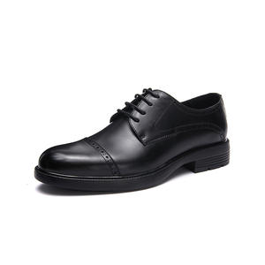 Zapatos de Vestir Formales de Cuero con Cordones para Hombre, Transpirables, Ligeros, Casuales, para Trabajo y Oficina, Primavera-Verano - Product Image 3