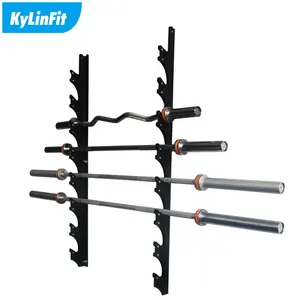 Newly Design Body Building Commercial Gym Equipment Barbell Bar Rack