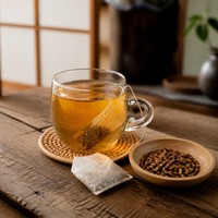 Sachets de thé d'orge torréfiée 405g 54 sachets de thé Thé aux céréales de style japonais Boisson saine sans caféine